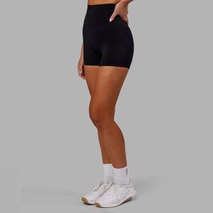 LSKD Elixir Ultra High Rise 4" Short Black Size XS